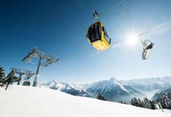 Hochmoderne Liftanlagen in den Zillertaler Skigebieten
