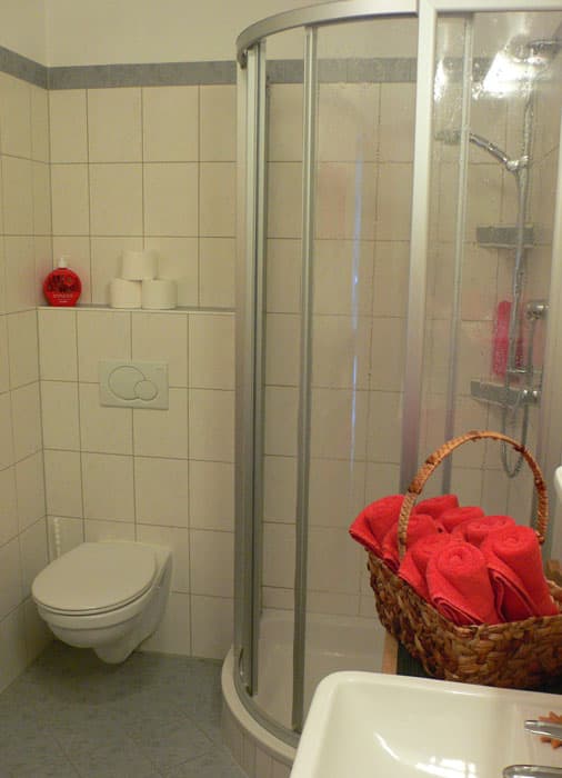 Badezimmer Apartment Lukas